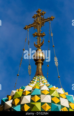 Kirche des Retters auf Blut, St Petersburg, Russland Stockfoto