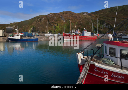 Die North Harbour, Cape Clear Island, County Cork, Irland. Stockfoto