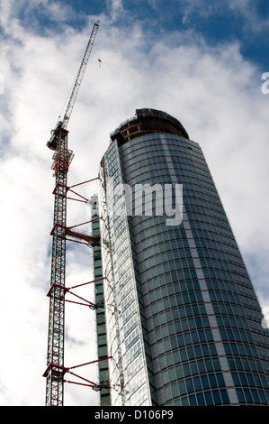 Der Turm unter Konstruktion, Vauxhall, London, UK Stockfoto