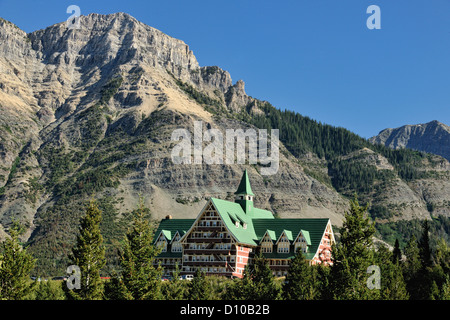 Prince Of Wales Hotel, Waterton Lakes National Park, Alberta, Kanada Stockfoto