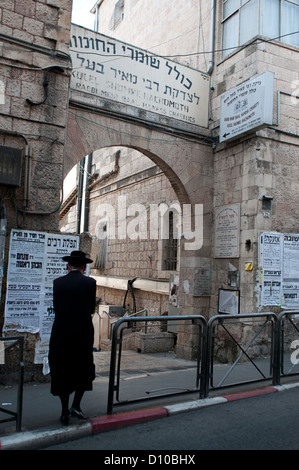 Jerusalem, Mea She'Arim Viertel. Stockfoto