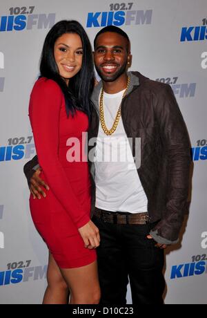 Jordin Sparks, Jason Derulo in Anwesenheit für 102.7 KIIS FM 2012 Jingle Ball - Mo, Nokia Theatre L.A. Live, Los Angeles, CA 3. Dezember 2012. Foto von: Elizabeth Goodenough/Everett Collection Stockfoto