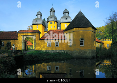 Renaissanceschloss Holte in Schloss Holte-Stukenbrock, Teutoburger Wald, Nordrhein-Westfalen Stockfoto