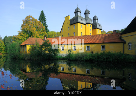 Renaissanceschloss Holte in Schloss Holte-Stukenbrock, Teutoburger Wald, Nordrhein-Westfalen Stockfoto