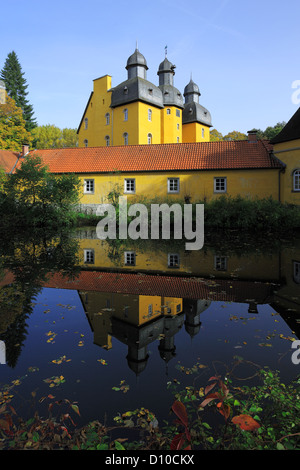 Renaissanceschloss Holte in Schloss Holte-Stukenbrock, Teutoburger Wald, Nordrhein-Westfalen Stockfoto