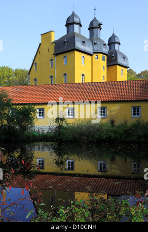 Renaissanceschloss Holte in Schloss Holte-Stukenbrock, Teutoburger Wald, Nordrhein-Westfalen Stockfoto