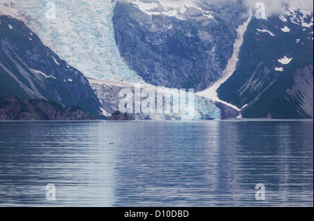 Malerische Aussicht der Glacier Bay in Alaska Stockfoto