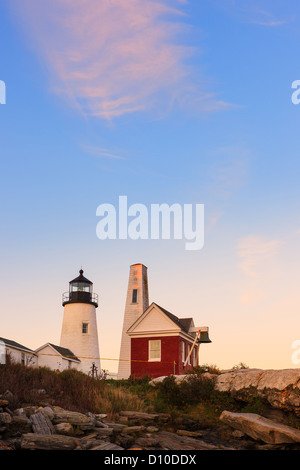 Pemaquid Point Light, Maine, USA Stockfoto