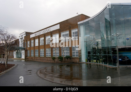 Bentley Auto Autos Motoren Werk in Crewe uk Stockfoto