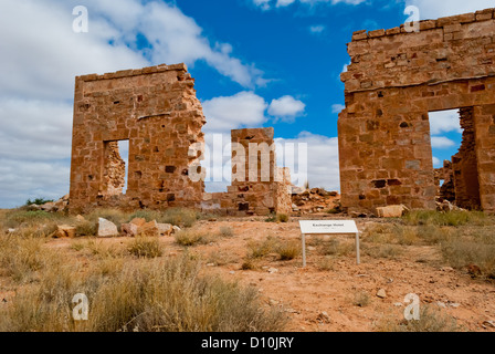 Farina verlassene Altstadt, South Australia Stockfoto