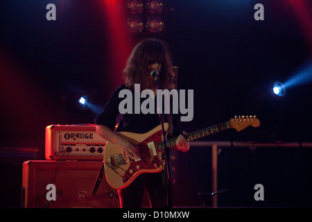 Shannon Wright Durchführung überhaupt Morgen ist Parteien Festival 1. Dezember 2012, Camber Sands, Rye, Sussex, Großbritannien Stockfoto