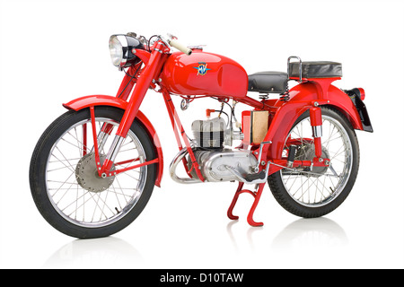 MV Agusta Motorrad isoliert auf weißem Hintergrund Stockfoto