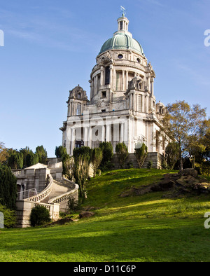 Ashton-Denkmal, Williamson Park, Lancaster Stockfoto