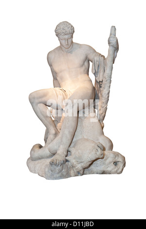 Theseus und Minotaurus, Marmor, von Antonio Canova Stockfoto