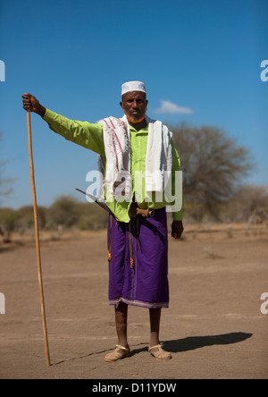 Gada Feier in Karrayyu Stamm, Äthiopien Stockfoto