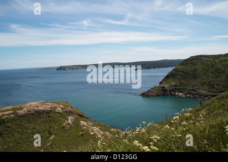 Blick vom Signal Hill, St. John's, Neufundland, Kanada Stockfoto