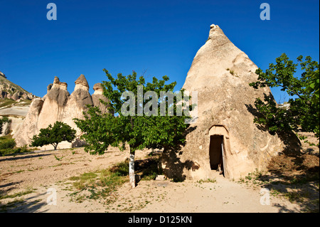 Feenkamine in der Nähe von Zelve, Cappadocia Türkei Stockfoto