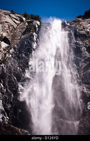 Wasserfall, Yosemite, Juli 2011 Stockfoto