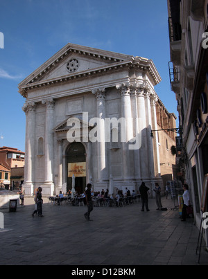 Venedig - San Barnaba Stockfoto