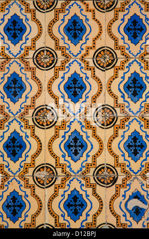 Vintage Azulejos (alte Fliesen) - Coimbra, Portugal Stockfoto