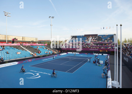 Eton Manor Olympic Park, London, Vereinigtes Königreich. Architekt: Stanton Williams, 2012. Stockfoto