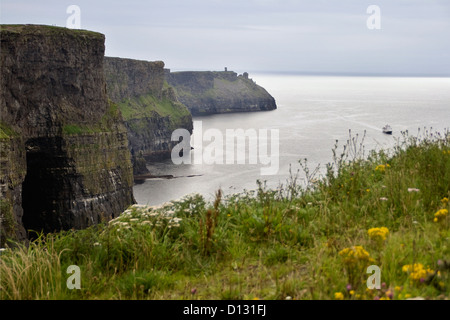 Irland-Klippen von Moher Clare Landschaft Stockfoto