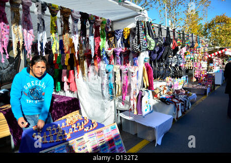 Barcelona, Spanien. 6. Dezember 2012. Starten Sie heute 6. Dezember Fair der Unbefleckten Empfängnis, in Sant Boi de Llobregat, in der Nähe von Barcelona. Es wird erwartet, um die 250.000 Menschen heute bis zum 8. Dezember. Es ist ein Handel, Viehzucht, Handwerk, Lebensmittel, landwirtschaftliche... Bildnachweis: Fco Javier Rivas Martín / Alamy Live News Stockfoto