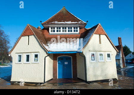 Die Frau Howard Memorial Hall Letchworth Garden City Hertfordshire UK gebaut 1905 zur Gestaltung der Stadt durch Herrn Howard zu gedenken Stockfoto