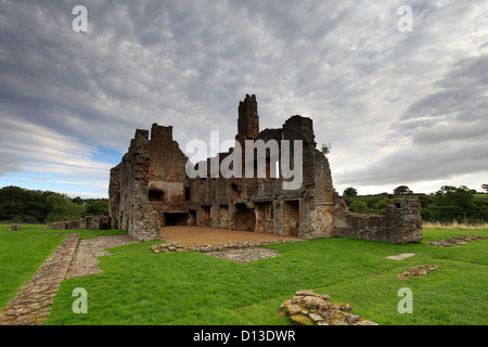 Die Ruinen von Egglestone Abbey, in der Nähe von Barnard Burgstadt, Teesdale, County Durham, England, Großbritannien, UK Stockfoto