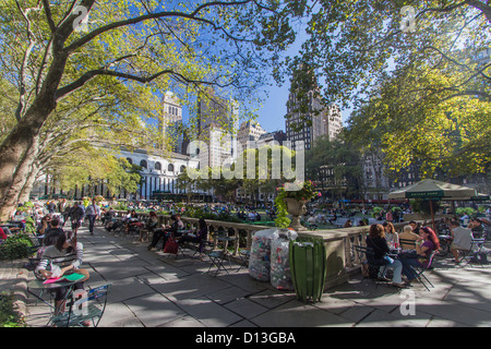 Bryant Park, Manhattan, New York City, Vereinigte Staaten Stockfoto