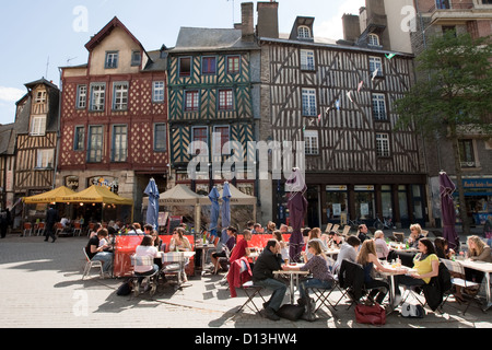 Place Sainte-Anne, Rennes, Bretagne, Frankreich