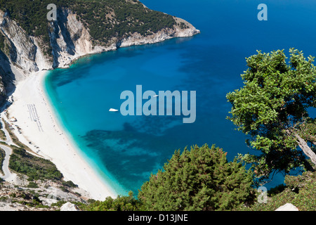 Mirtos Strand auf der Insel Kefalonia in Griechenland Stockfoto