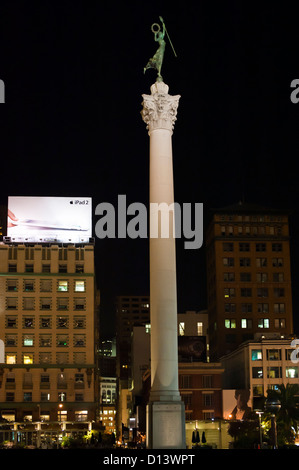 Dewey Memorial, Union Square, San Francisco Stockfoto