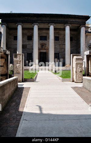 Italien, Veneto, Verona, Museo Lapidario Maffeiano, Museum Stockfoto