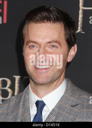 6. Dezember 2012 - New York, New York, US - Schauspieler RICHARD ARMITAGE besucht die New Yorker Premiere von "der Hobbit: eine unerwartete Reise" im Ziegfeld Theater statt. (Bild Kredit: Nancy Kaszerman/ZUMAPRESS.com ©) Stockfoto