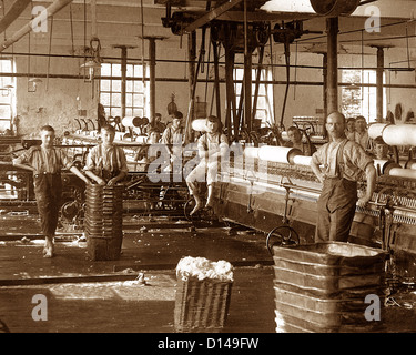 Lancashire Spinning Mill viktorianischen Zeit Stockfoto