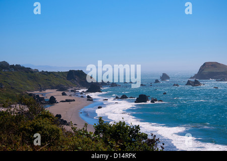 Die Küste von Oregon in den USA Stockfoto