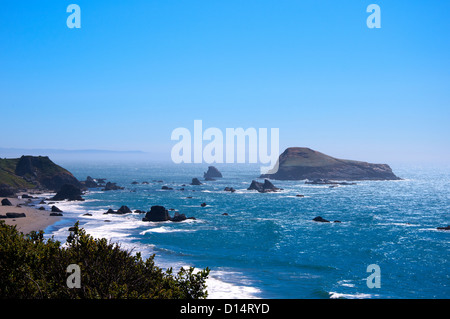 Die Küste von Oregon in den USA Stockfoto