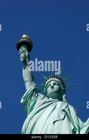 Freiheitsstatue, Liberty Island, New York City, USA Stockfoto