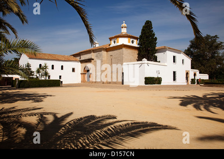 La Rabida Kloster Palos De La Frontera Huelva Andalusien Spanien Stockfoto