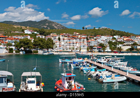 Neos Marmaras summer Resort auf der Halbinsel Chalkidiki in Griechenland Stockfoto