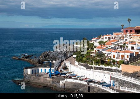 Der Ort Los Gigantes auf der spanischen Insel Teneriffa Stockfoto