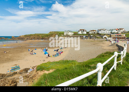 Crooklets Strand Cornwall England UK Stockfoto