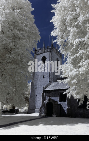 St. Christophorus Kirche - Pott Shrigley Stockfoto