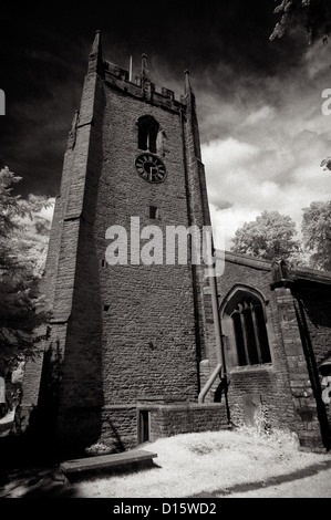 St. Christophorus Kirche - Pott Shrigley Stockfoto