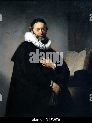 Rembrandt van Rijn (1606-1669) Porträt von Johannes W ten Bogaert (1633) Stockfoto