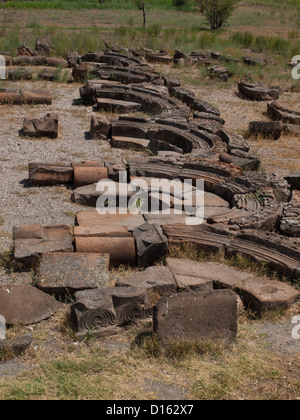 Zvartnots Kathedrale Ruinen Stockfoto