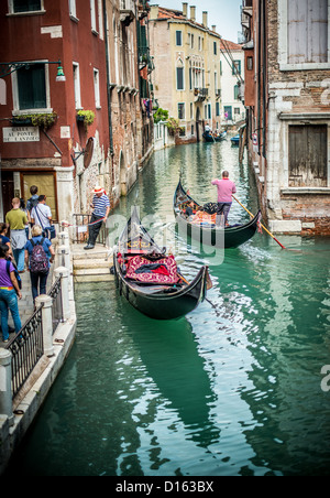 Traditionelle Szene in Venedig Stockfoto
