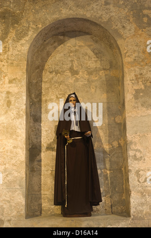 Santa Clara Statue, San Francisco de Asis Kirche und Kloster, alte Stadt Havanna, Stockfoto