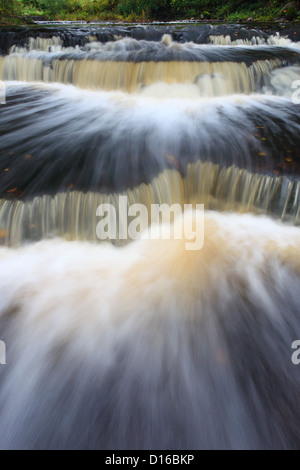 Joaveski Wasserfall in Nord-Estland, Lahemaa Nationalpark Stockfoto